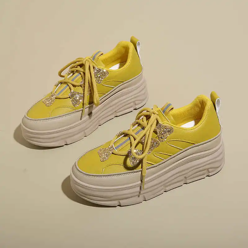 أحذية الشتاء في الغابة بدون كعب للسيدات أحذية المشي النسائية الفاخرة الملونة أحذية رياضية نسائية رياضية الأكثر مبيعًا