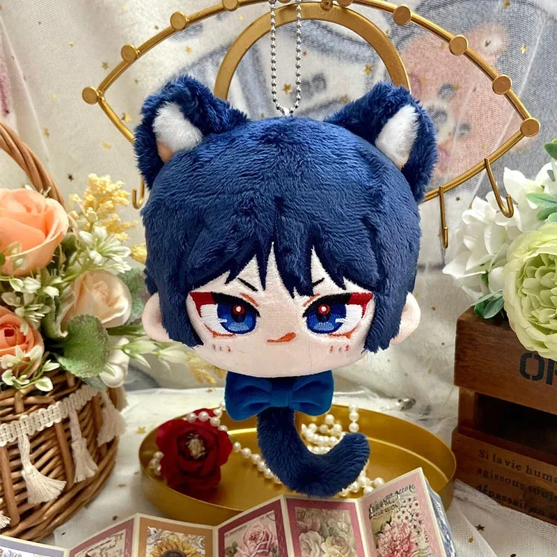 10 centimetri Gioco Genshin Impact Wanderer Kawaii Cosplay Morbido Peluche Ripiene Dango Portachiavi Anime Peluche Giocattolo Ventole Decor Puntelli Regalo