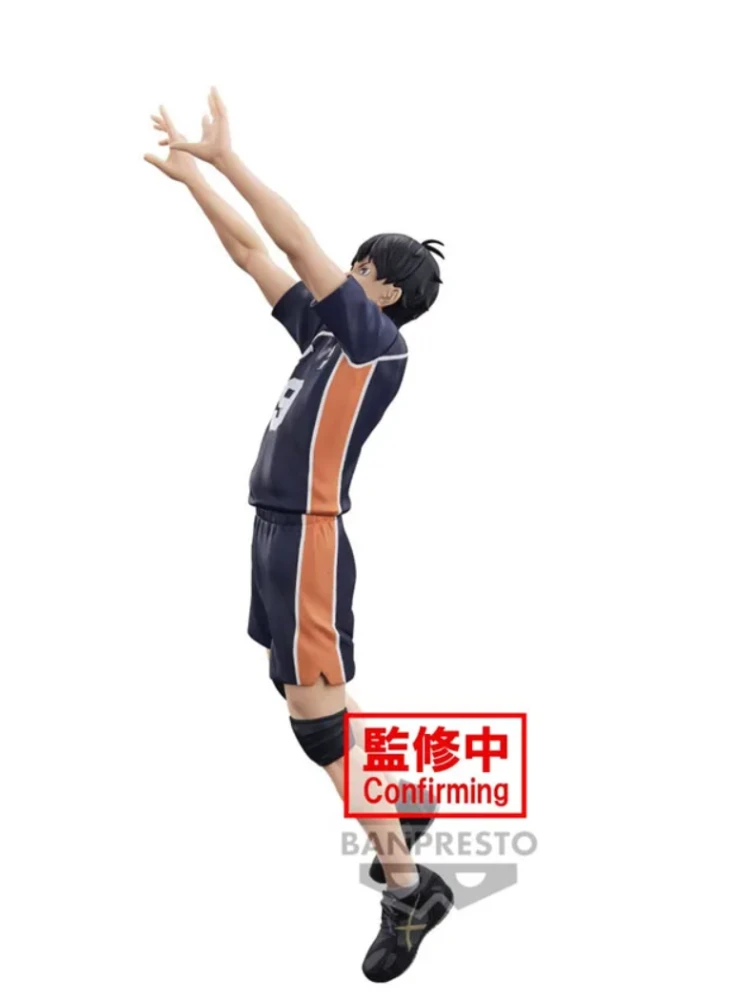 BANDAI asli Haikyuu!! Tokoh aksi mainan Shoyo Hinata Tobio Kageyama figur aksi untuk hadiah anak-anak anak laki-laki anak perempuan