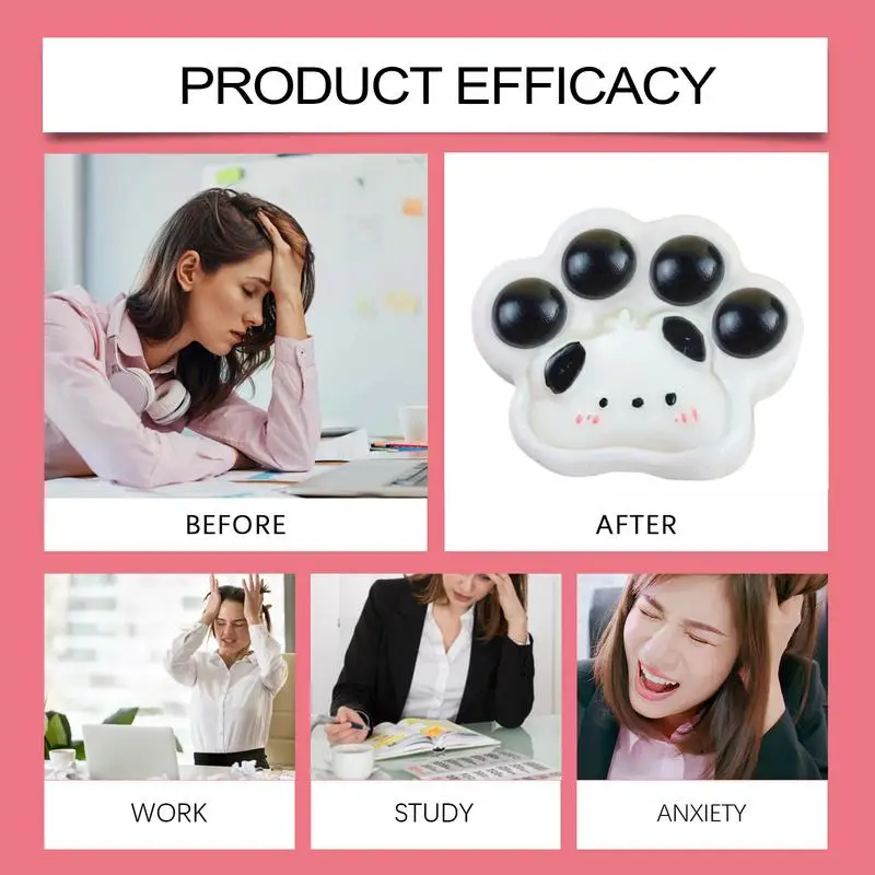 Katzenpfote Squeeze Cartoon Katzenpfote Squeeze Spielzeug Sichere multifunktionale Goodie Bag Stuffers für Kindertag Thanksgiving