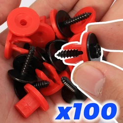 Car Engine Undertray Cover Clips Screws Set Car Bottom Cover Shield Guard Retainer Rivet Accessories for Volvo Ford Focus Mondeo