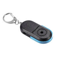 Led Whistle Key Finder Flashing Alarm Portable Chain Clasp Night Use Device
