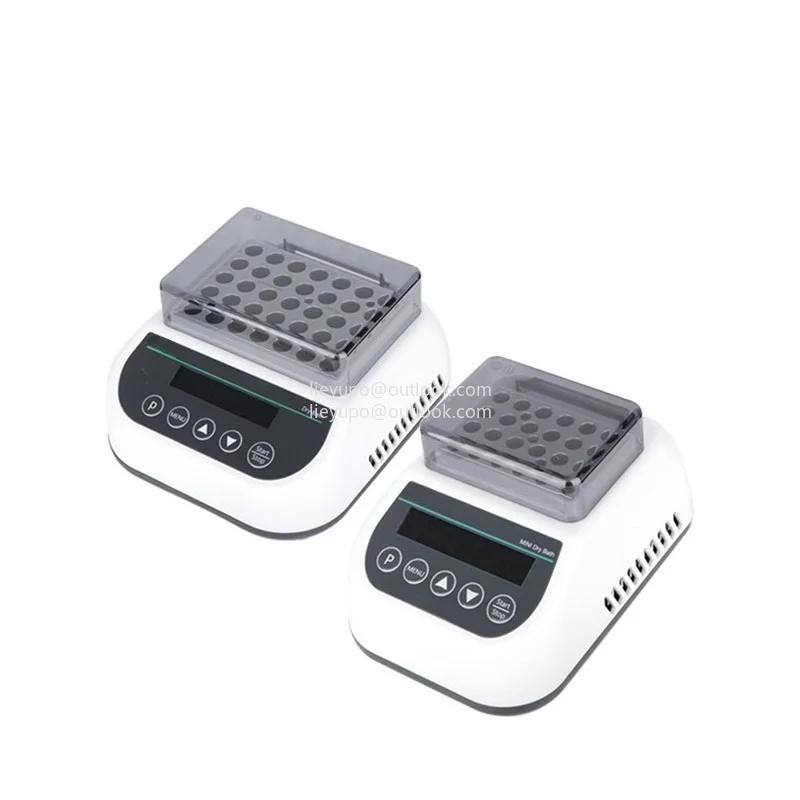 Mini Constant Temperature Metal Bath Heating and Refrigeration Laboratory Mixer Oscillator Dry Dual Module