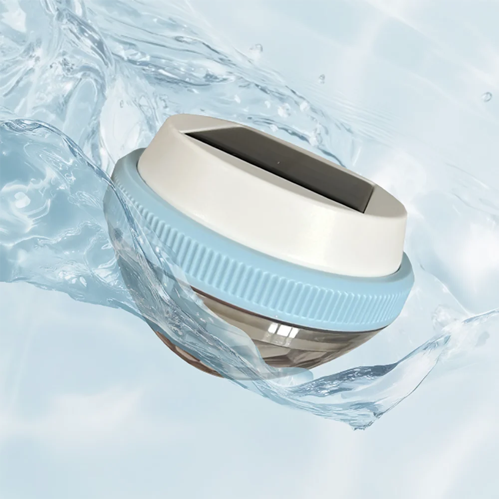 Solar flotante piscina luz luces de natación lámparas con panel al aire libre lámpara recargable decoración del jardín de la noche pared impermeable llevó