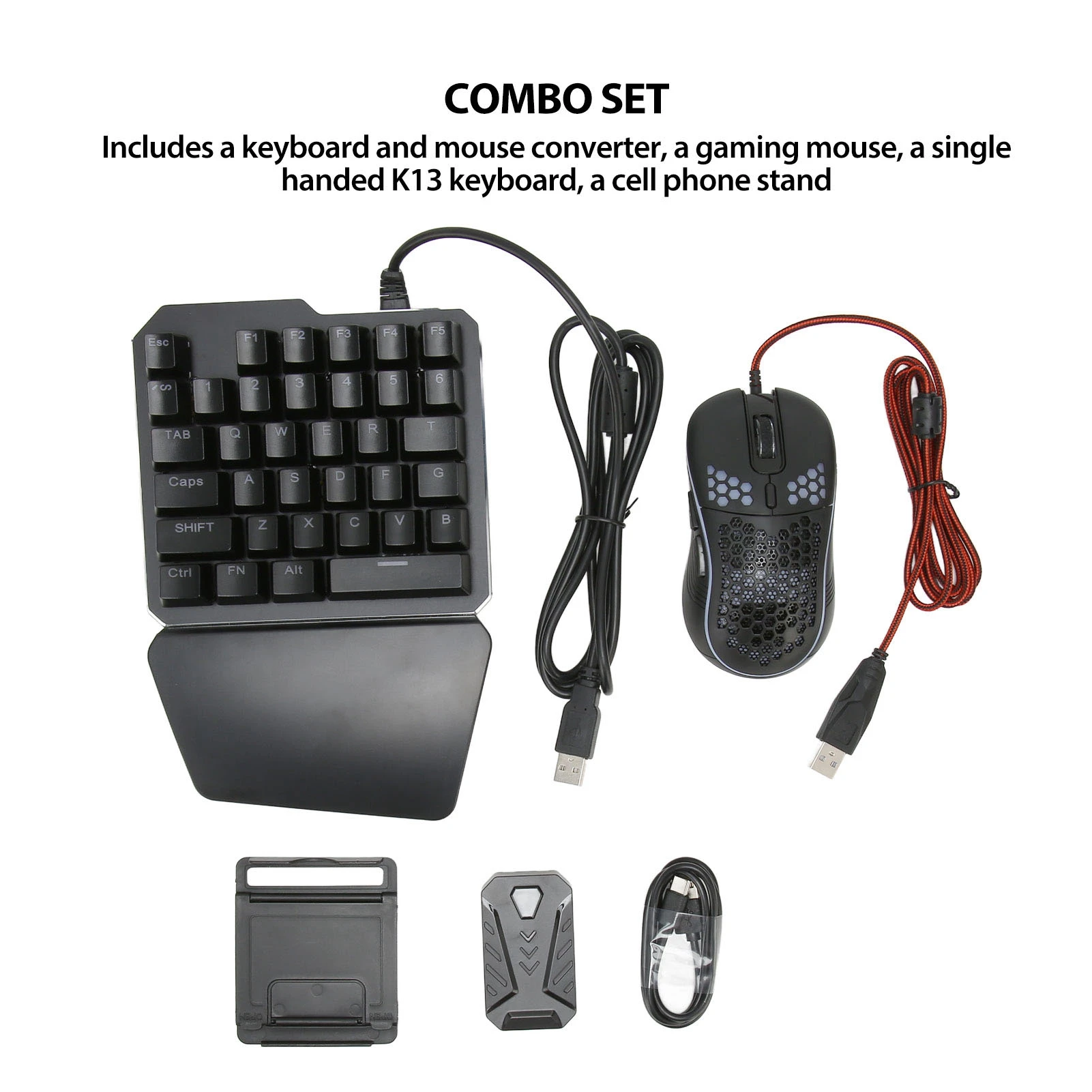 4-in-1 Mobile-Game-Kombipaket: – Gaming Keyboard And Mouse Converter For Mobile Bewertung und Preis