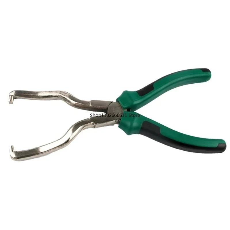 Fuel Line Clip Pipe Plier Disconnect Removal Tool Car Hose Clamp Plier Car Angled Clip Plier Tube Bundle Removal Repair Tool