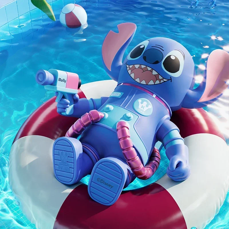 

POP MART MEGA SPACE MOLLY 400% Stitch Series слепая коробка - загадочная игрушка, фигурка, домашний декор и настольное украшение, подлинная коллекционная