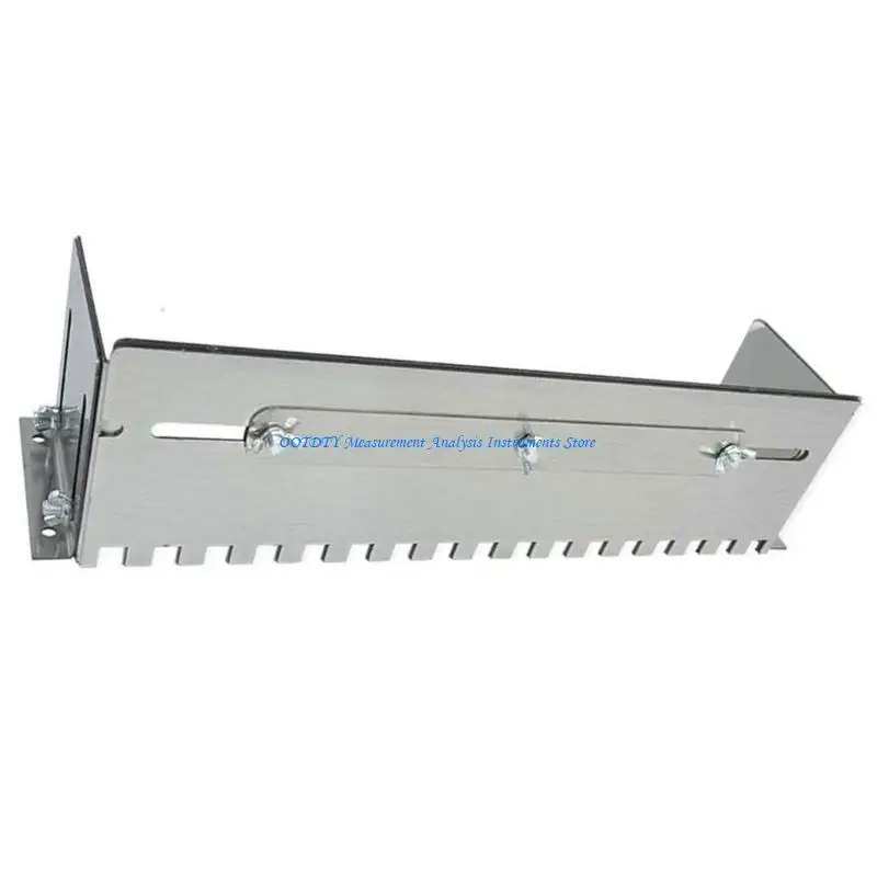 367D Multi Size Stainless Steel Tile Adhesive Comb Tool For Efficient Wall Tiling Work