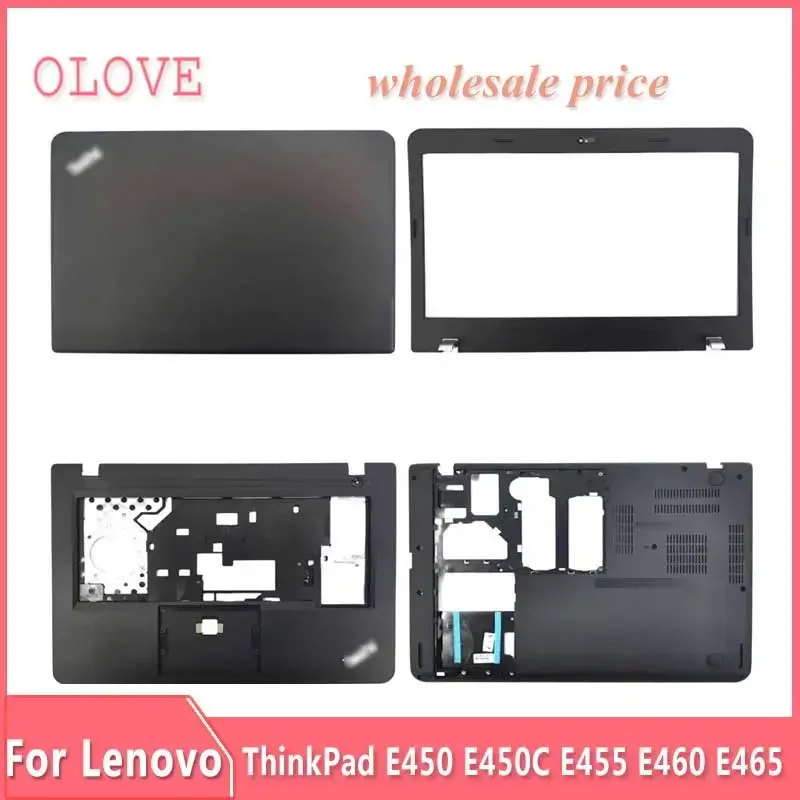 

New Laptop Case For Lenovo ThinkPad E450 E450C E455 E460 E465 LCD Back Cover/Front Bezel/Palmrest/Bottom Case/Keyboard