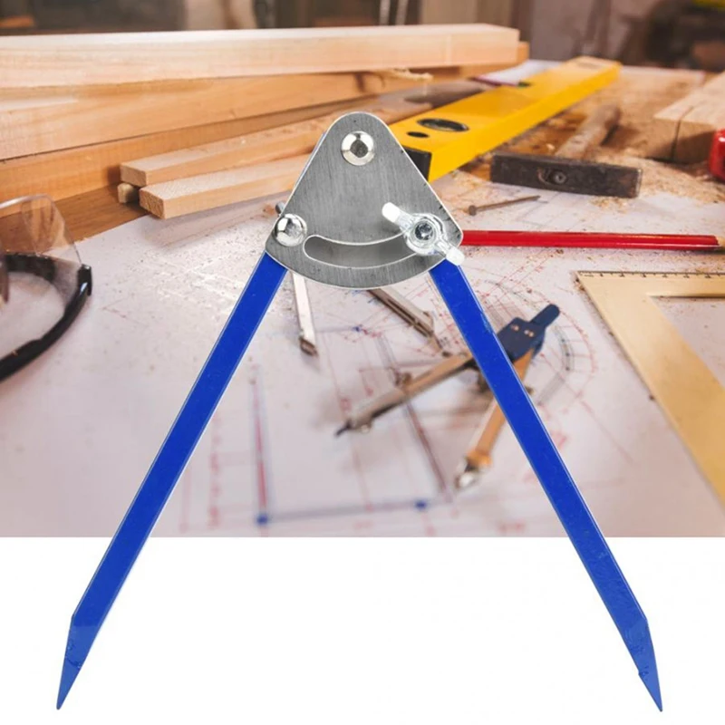 Promotion! Carpenter Tool Industrial Marking Gauge High Hardness Alloy Steel Spring Compass Hand Woodworking Tool Angle Ruler