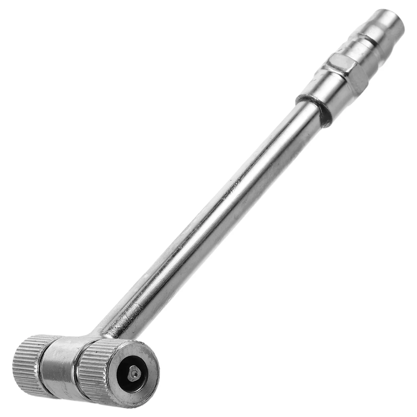 

Tire Air Chuck Nozzle Durable Iron Straight Connector For Car Motorcycle Bike Electric Vehicle Auto Repair Tool Inflator Adapter