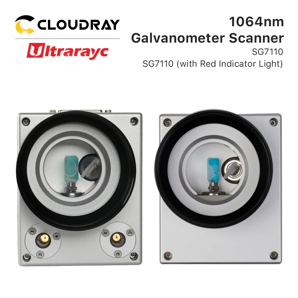 SG7110 SG7110R Markering Scannen Galvo Hoofd Met Rode Wijzer Ingang Diafragma 10mm Hoge Snelheid Scan voor Fiber Co2 Markering Machine