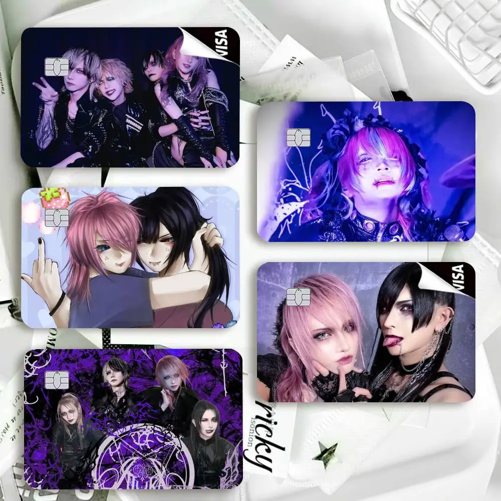 J-JILUKA Band Waterproof Film Skin Cover Credit Card Stickers Debit Front Bank Bus Pass