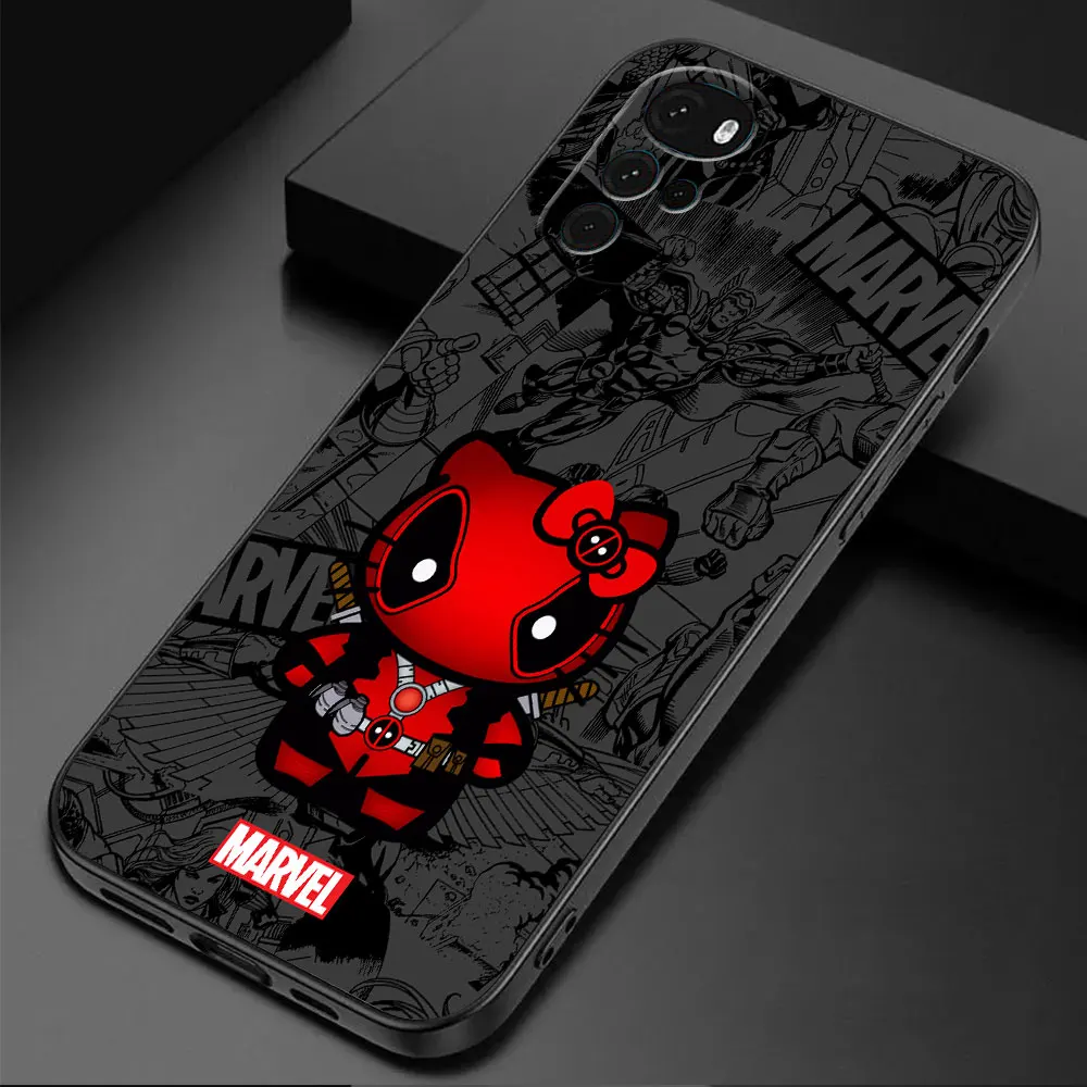 Etui na telefon Motorola Moto G51 5G G30 G32 G200 G53 G73 G60S G31 G71 G72 G50 4G G22 G9 Marvel Spidermans Hello Kitty pokrowiec