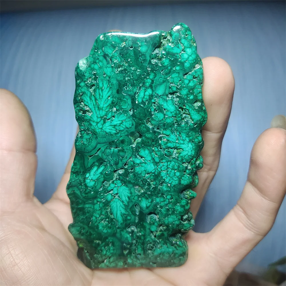 Natural Malachite Gemstone Crystal Plate Jewelry Stone Small SLATE Fragment Wicca  Meditation Spiritual  Home Decoration