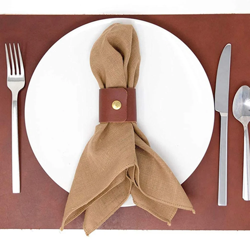 

12Pcs Fake Napkin Rings Modern Rustic Farmhouse Wedding Thanksgiving Fall Party Decoration Modern Napkin Rings