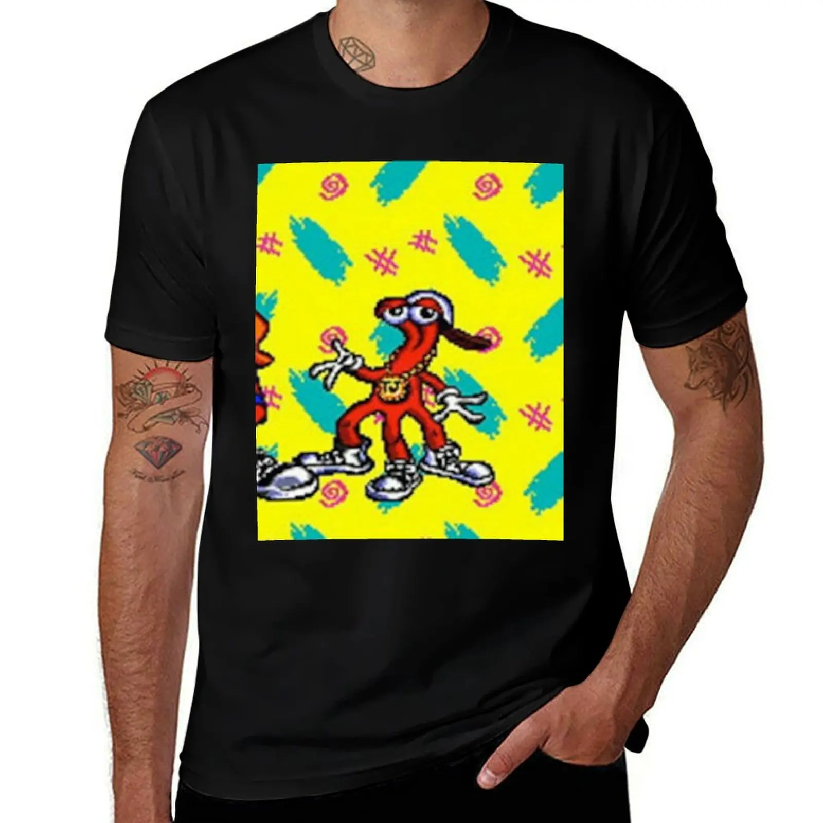 

Футболка Toejam and Earl, мужские хлопковые мягкие футболки с индивидуальным принтом