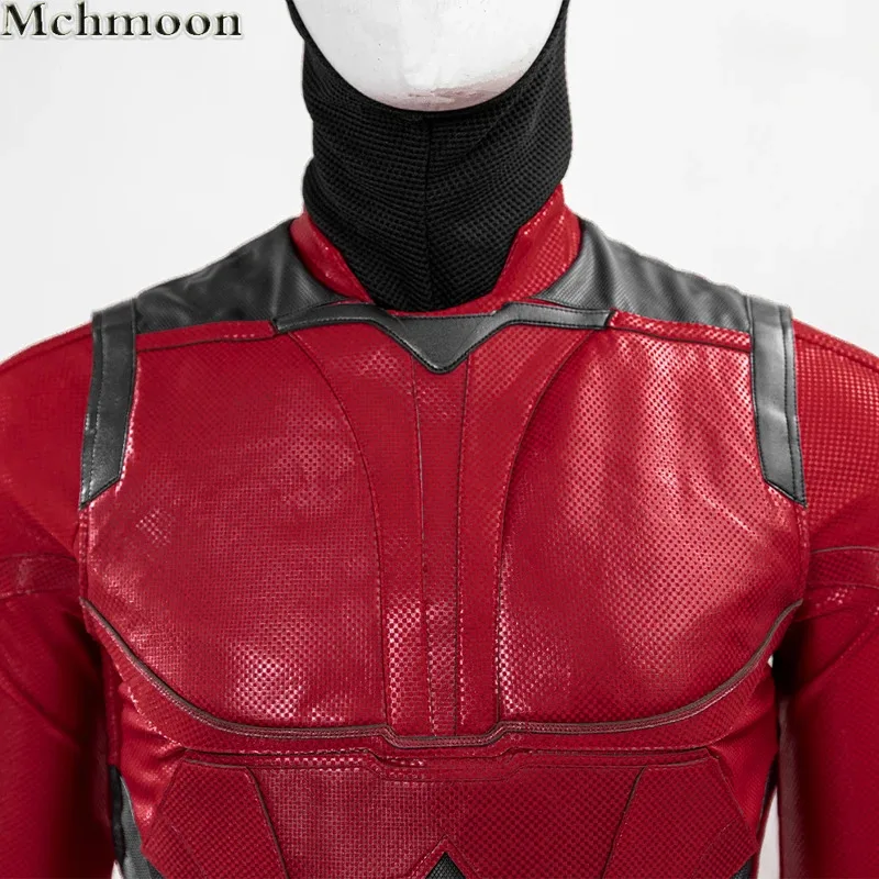 25COSMovie دارديفيل تأثيري حلي بذلة حمراء ولد مرة أخرى مات Murdoch خارقة الكبار الرجال مع القبعات قبعة هالوين