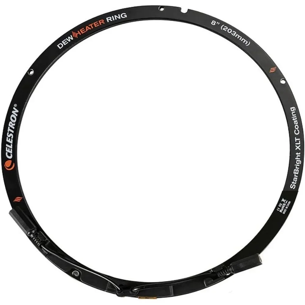 

Aluminum Dew Prevention Heater Ring for 8 Inch Schmidt Cassegrain EdgeHD and RASA Telescopes