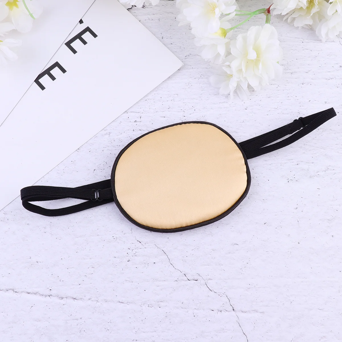 

4pcs Adjustable Silk Amblyopia Patch Stretchy Comfortable For Adult Eye Care Shield Pediatric Lazy Eye Patch For