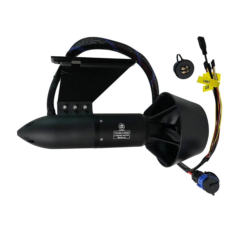 Brushless Motor 72150 2200W IP68 Waterproof Underwater Thruster Electric Boat/ROV RC Outboard 3000W Max Power 6-12S 60A