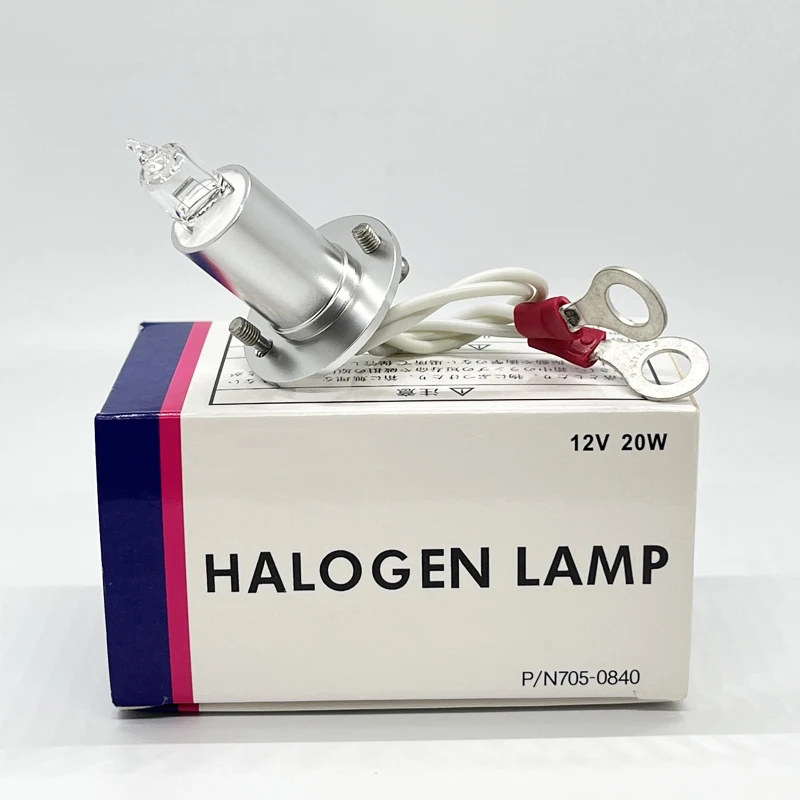 Roche P/N 705-0840 12V20W halogen lamp for Roche-P800/7160/7180/7020/7350/7040/7050/7060/7080 chemistry analyzers