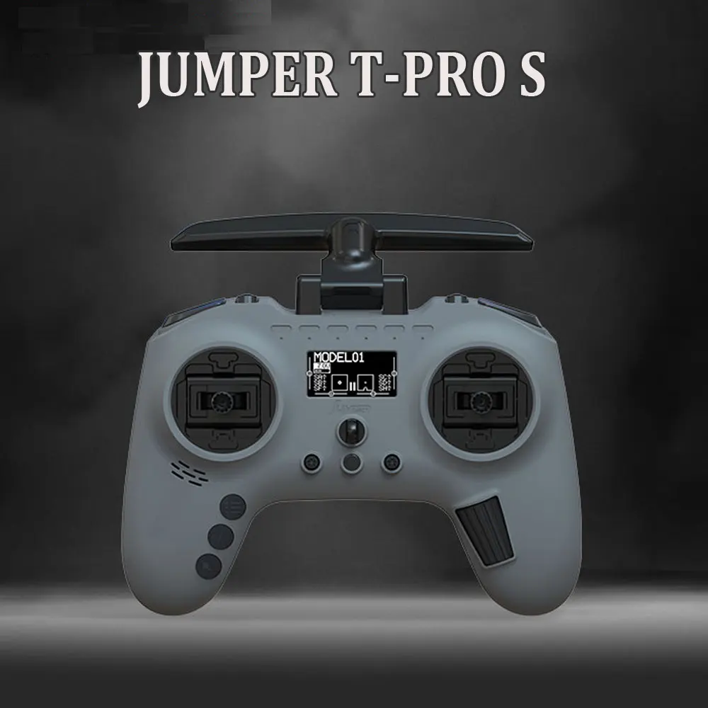 JUMPER T-PRO S Remote Controller ELRS 2.4GHz Hall Sensor Gimbals Built-in 1000mW ELRS Radio Transmitter for RC FPV Drone