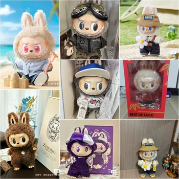 라부부 여름 비닐 인형, 라부부 시리즈, 58cm 지모모 용수철 히노 봉제 펜던트, 타이드 플레이, 큰 아기 인형, 크리스마스 생일 선물