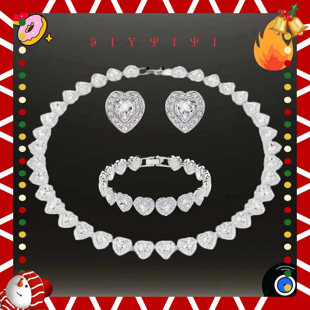 

Hot Selling 2025 Classic Design Jewelry Set - Luxury Elegant Necklace Bracelet Earrings Banquet Must-Have