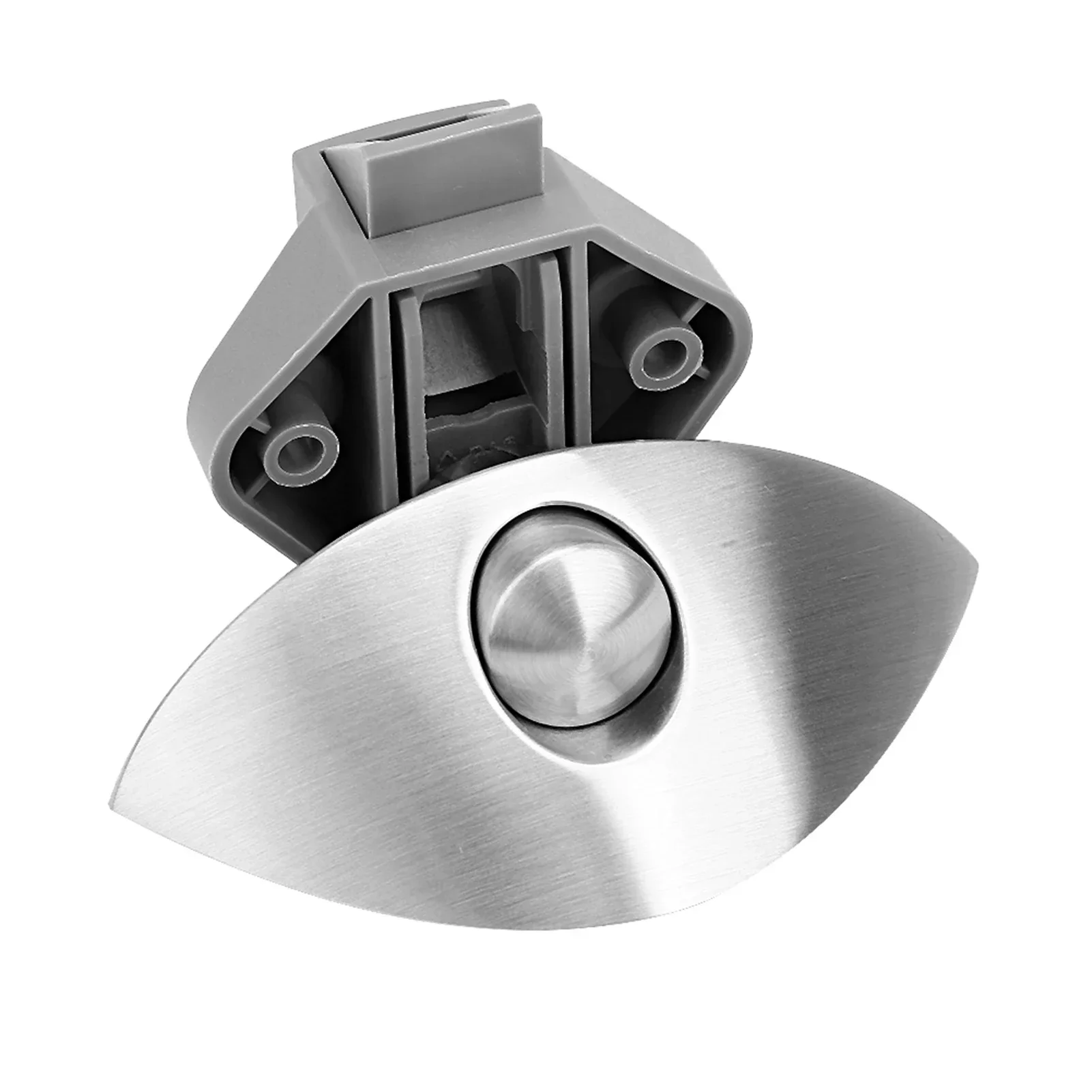 

RV Lock, Alloy Caravan Button Lock, Motorhome Half-Moon Lock For RV Caravan Boat Cupboard Wardrobe Drawer