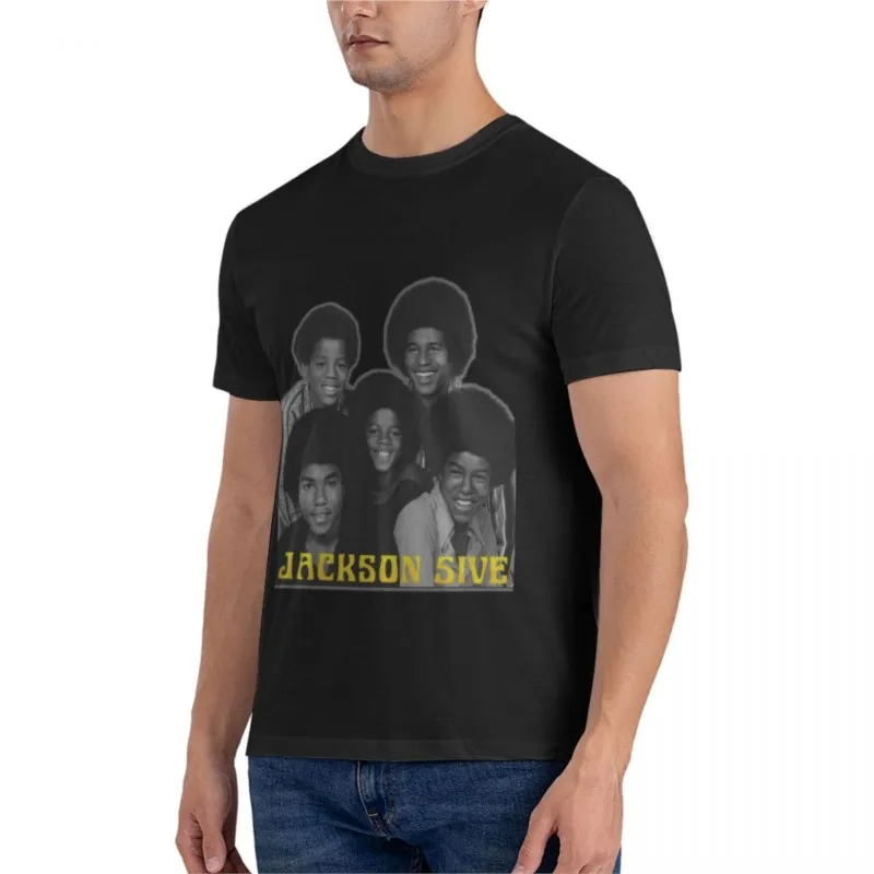 summer fashion t-shirt men Jackson 5 Graphic T-Shirt mens tall t shirts t shirts for men cotton