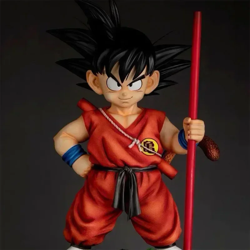 Anime Dragon Ball figure Fc Little Goku Gk Statue 1/4 bicolore Goku Animation Pvc Model Doll Collection Desk Decoration Toys