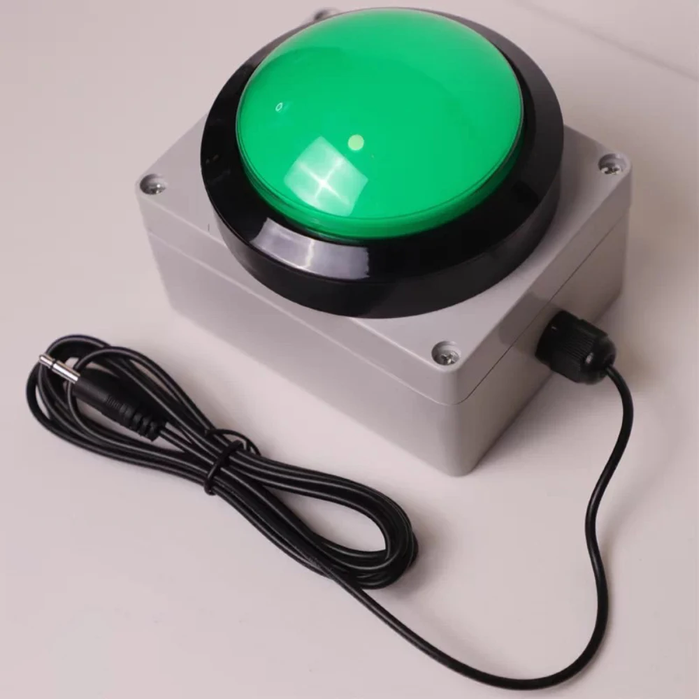 Large Size Hand Slap Counter / Tap Button for Conference Counting (3.5mm Two-Pole Plug)