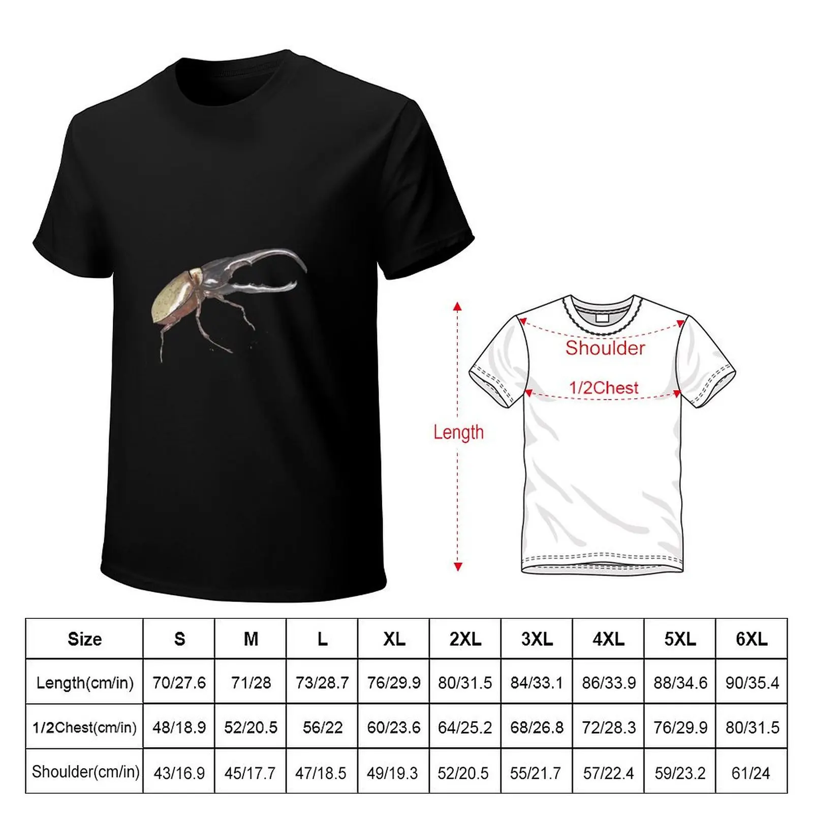 Scarab Dynaste Hercules T-Shirt t shirts for man cotton T-Shirt
