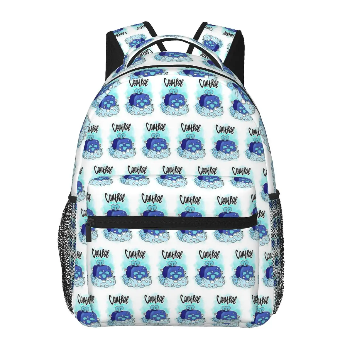Control Blox Fruits Student Backpack School Bag Hiking Travel Daypack for Men Women Fashion Bookbag Shoulder Bags