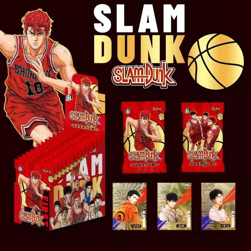 Slam Dunk Sakuragi Hanamichi 2D anime peripheral creative hot stamping laser character collection card toys boys gifts wholesale