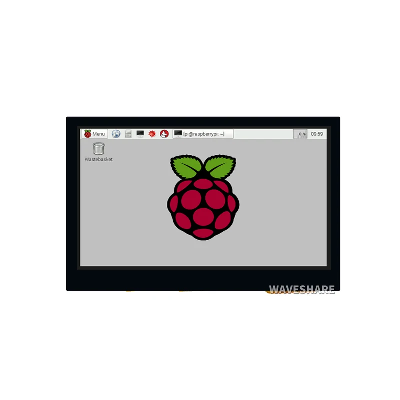 شاشة Raspberry Pi 4.3 بوصة DSI MIPI 800x480 4.3 بوصة شاشة لمس سعوية IPS تعمل باللمس LCD لـ Pi 5/4B/3B+/3A+/3B/2B/B+/A+