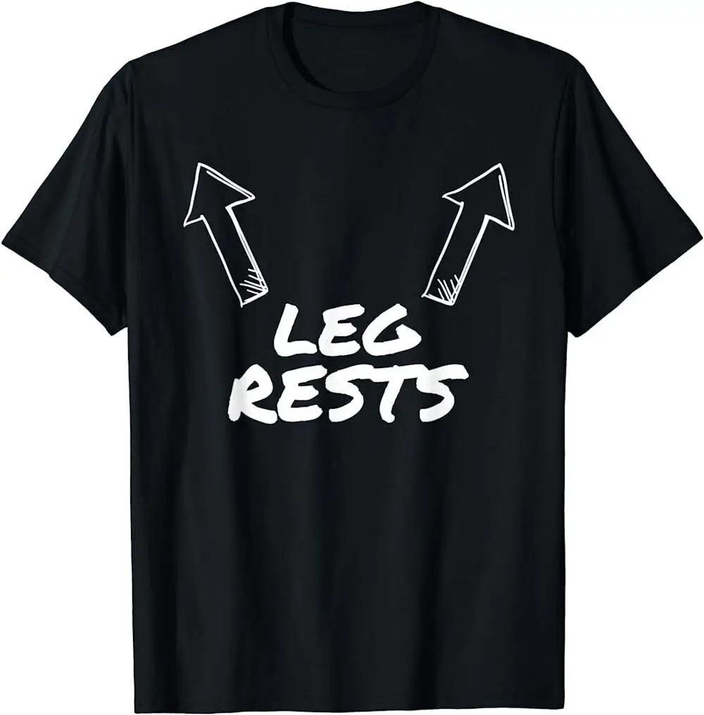 NEW LIMITED Leg Rests Funny Adult Humor T-Shirt