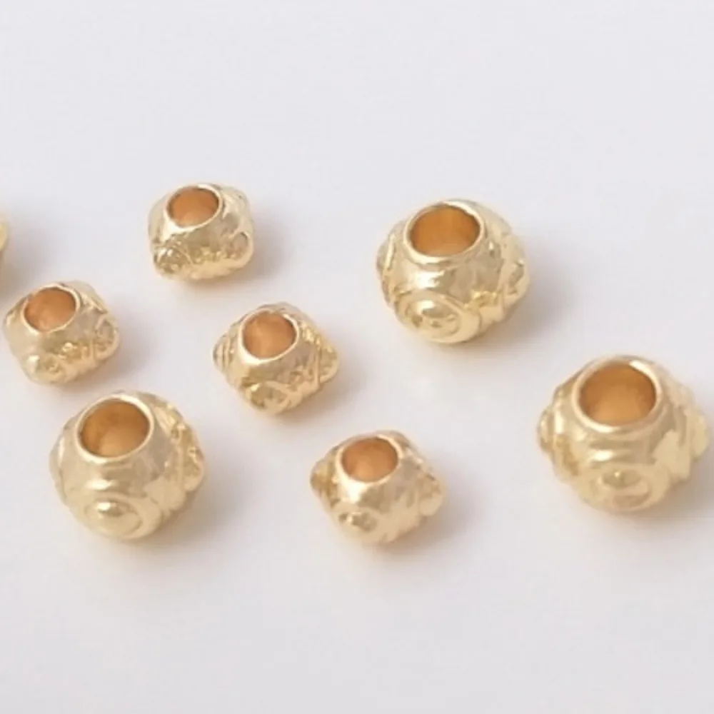 

Медь 14-каратного золота, четыре угла, свободные бусины, разделитель из бисера в виде стрекозы, браслет ручной работы, ожерелье, аксессуары, ювелирный материал