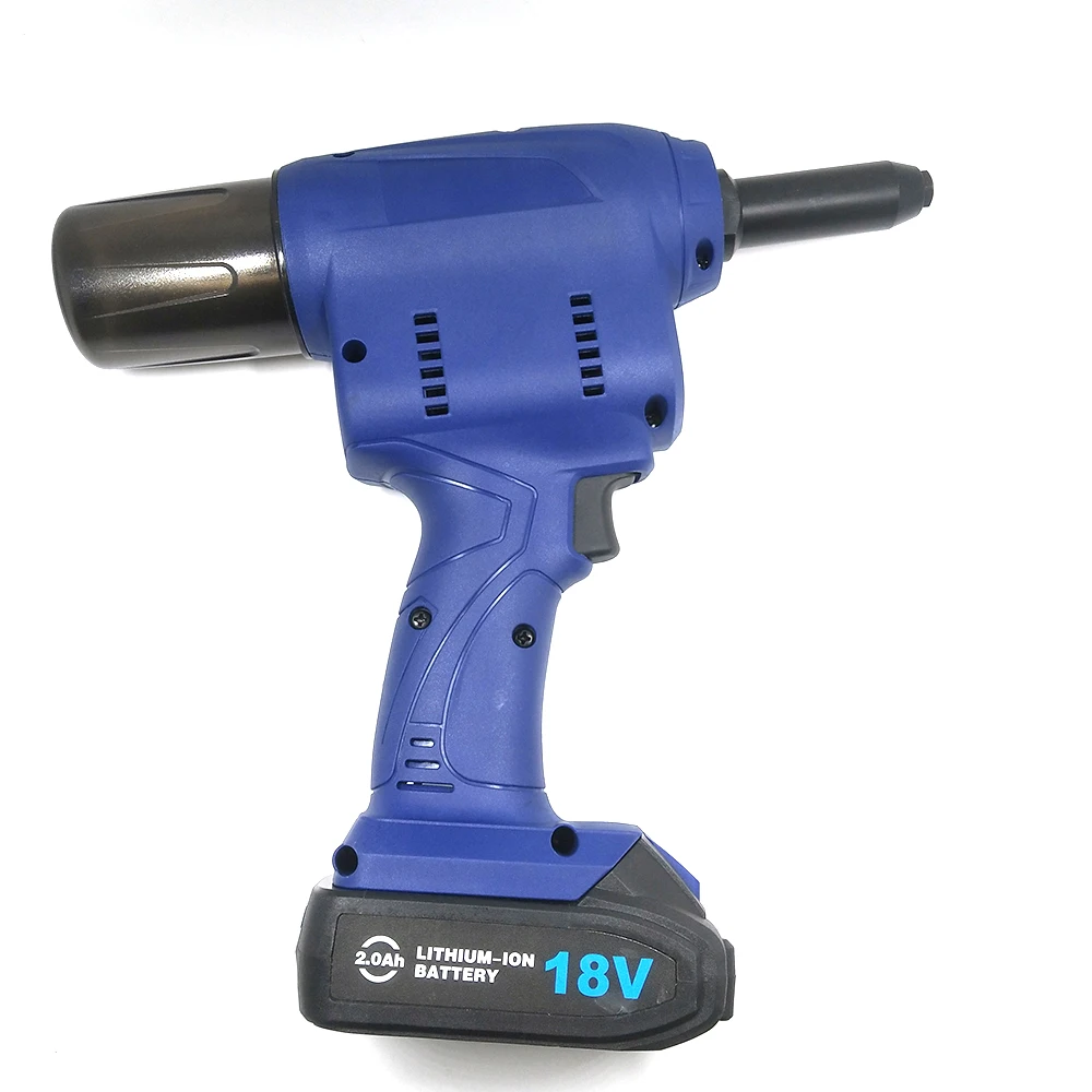 Electric Rivet G u n for 7.5mm Bulb-tite Rivets Battery Cordless Riveting Tool
