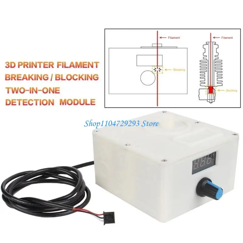 

Y2GD Blocking Breaking Two In Detector With Cable Detector For 3D Printer
