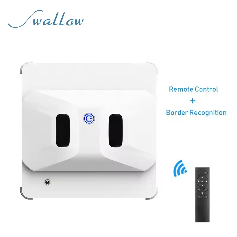 Aspirapolvere elettrico per finestre di tipo quadrato dal design più recente Robot per finestre in vetro Robot per pulire le finestre