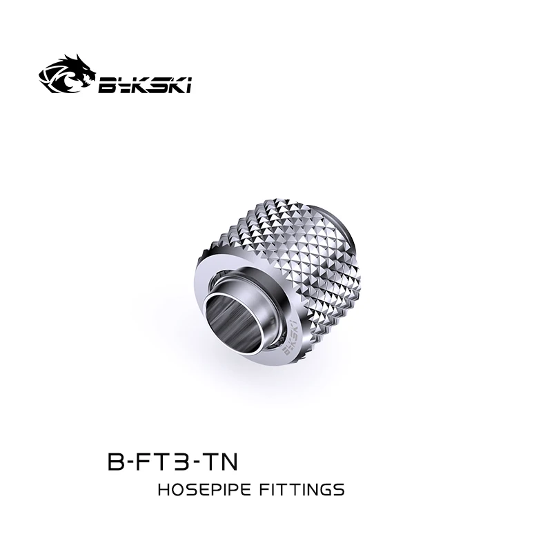 

Bykski Hard Tube Fitting Kit Combo For OD14mm / OD13mm Soft Tube Black / Silver Computer Water Cooling Compression Connector DIY