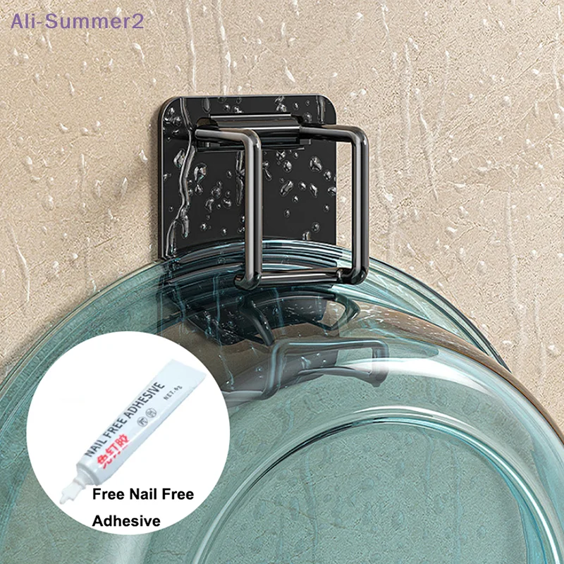 {Summer2} Nicht perforierter Waschbecken-Haken, faltbares Aufbewahrungsregal, verstellbarer, platzsparender Aufbewahrungshaken, Badezimmerhalter, praktische Haken