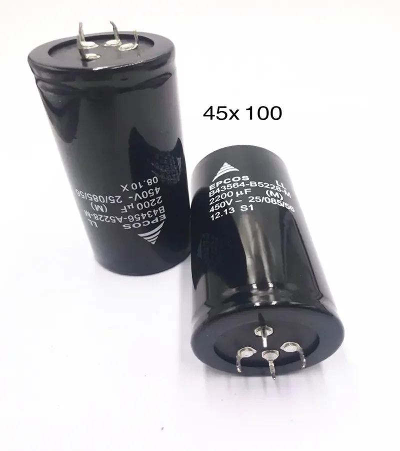 

2200uF 450V Aluminum Electrolytic Capacitors New and Original