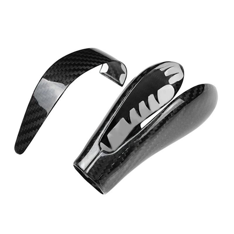 

Car Real Carbon Fiber Gear Knob Cover Trim For Porsche Cayenne 2004-2009 Center Console Interior Decoration