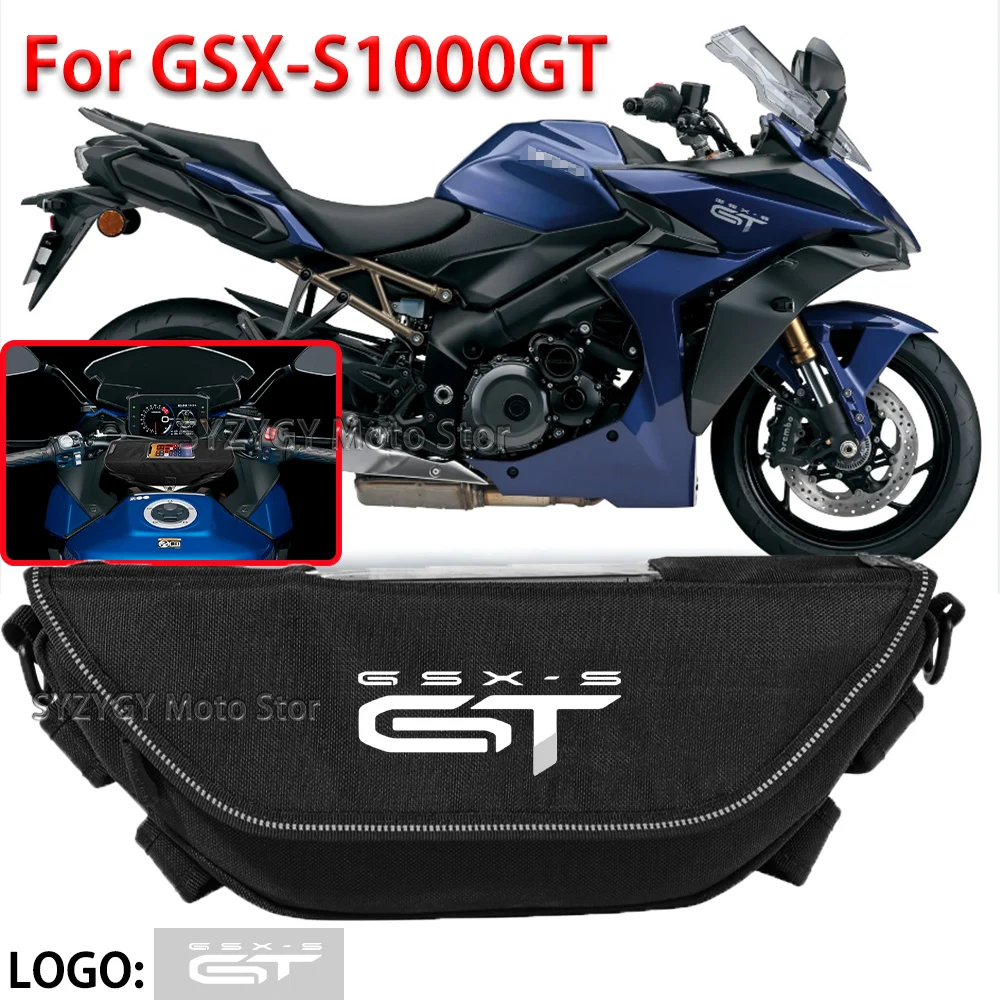 

Motorcycle accessory Waterproof And Dustproof Handlebar Storage Bag navigation bag For GSX-S1000GT GSX S1000GT