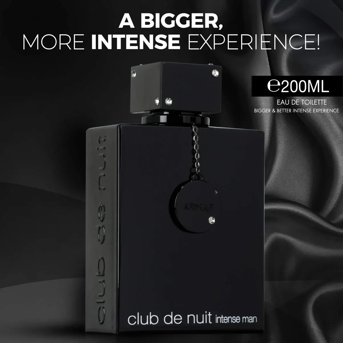Club De Nuit Intense (إصدار محدود) من كولونيا أرماف للرجال عطر نقي 3.6 أونصة جديد في الصندوق