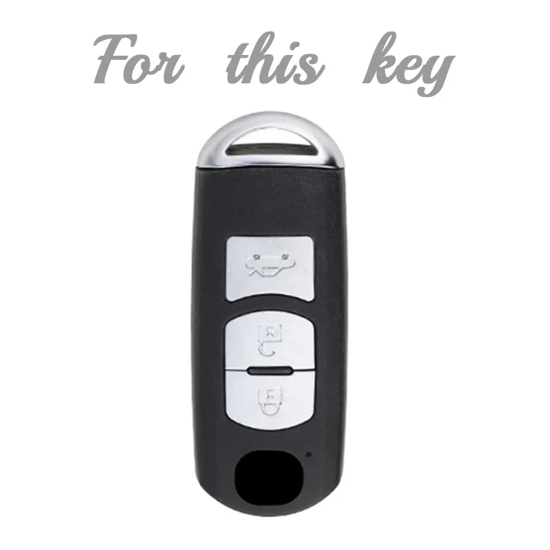 For Mazda 2 3 5 6 BL BM GJ Atenza Axela Demio CX-3 CX3 CX-5 CX5 CX7 CX-9 CX8 TPU Car Remote Key Case Cover Shell Keyless