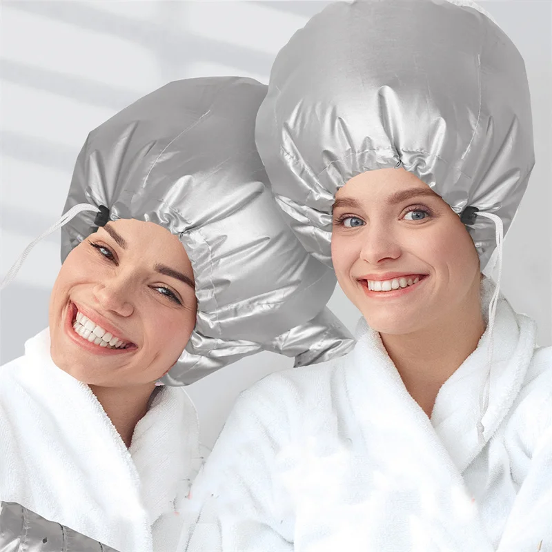 

1PC Hair Drying Cap Home Hair Care - Warm Air Bonnet Cap for Quick Drying & Styling - Portable, Energy-Efficient, All Hair Types